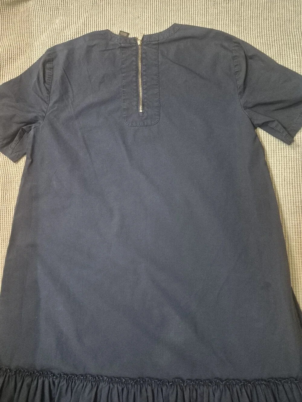 Scotch & Soda Maison Scotch Navy Cotton Mini Dress (Size XS)